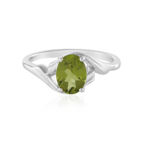 Peridot-Silberring