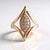 Anello in oro con Diamante Cioccolato I2 (KM by Juwelo)