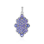 Ciondolo in argento con Tanzanite