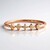 Anello in oro con Diamante Rose de France SI1 di Argyle (Annette)