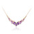 Zambian Amethyst Silver Necklace