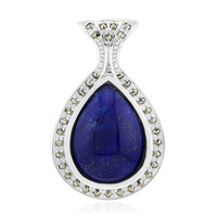 Pendentif en argent et Lapis-Lazuli (Annette classic)