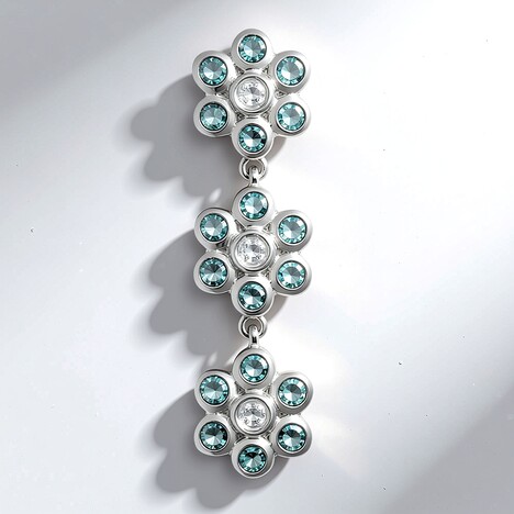 Pendentif en argent et Diamant fantaisie