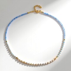 Collana in argento con Acquamarina Brasiliana