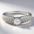 Bague en argent et Zircon
