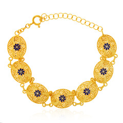 Brazalete en plata (Joias do Paraíso)