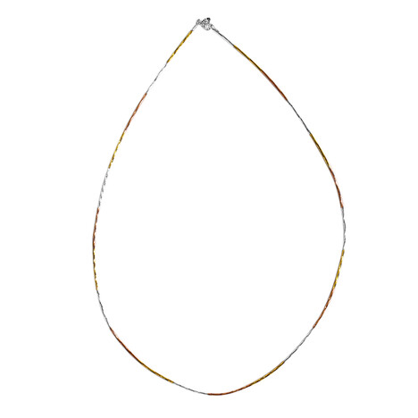 Zilveren halsketting (MONOSONO COLLECTION)