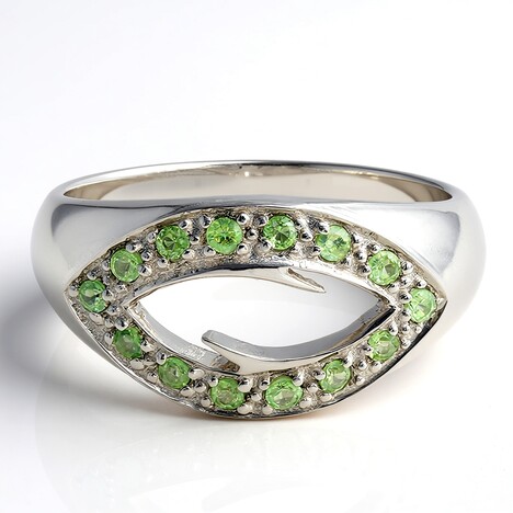 Anello in argento con Alessandrite
