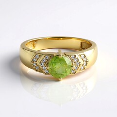 Bague en or et Sphène (Adela Gold)