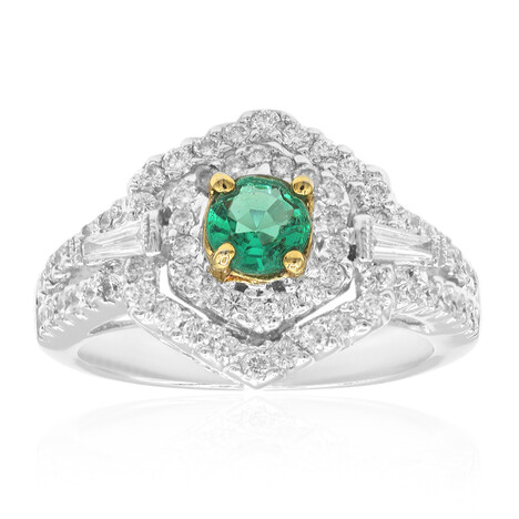 AAA-Sambia-Smaragd-Goldring (CIRARI)