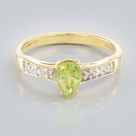 Anello in argento con Tormalina Paraíba