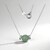 Collana in argento con Avventurina Verde