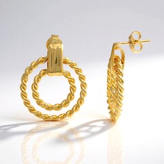 Orecchini in argento (Joias do Paraíso)