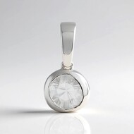 Pendentif en argent et Zircon