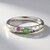 Anello in argento con Tsavorite del Kenya