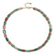 Collier en argent et Quartz Fraise