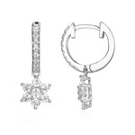 Pendientes en plata con Zircón