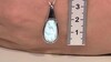 Pendentif en argent et Larimar