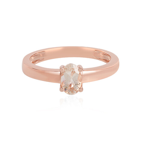 Bague en argent et Morganite