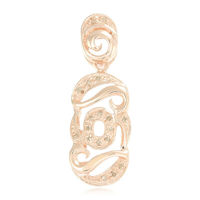 Chocolate Diamond Silver Pendant