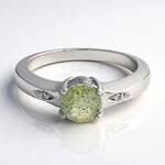 Bague en argent et Spectrolite
