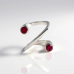 Bague en argent et Rubis de Madagascar (de Melo Essence)