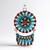 Ciondolo in argento con Turchese Kingman Mohave Blu (Jones Lee)