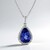 Collana in oro con Tanzanite AAA (CIRARI)