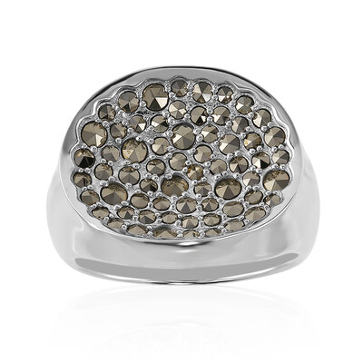 Anello in argento con Marcassite (Annette classic)