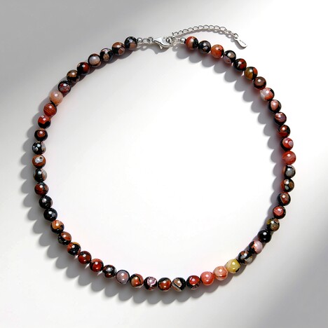 Collana in argento con Agata