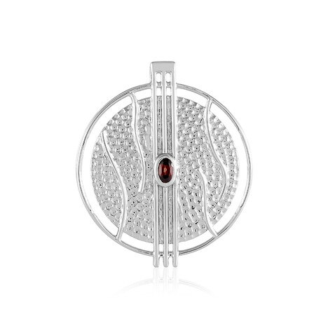 Ciondolo in argento con Zircone Rosa (MONOSONO COLLECTION)