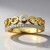 Anello in oro con Diamante IF (D) (Annette)