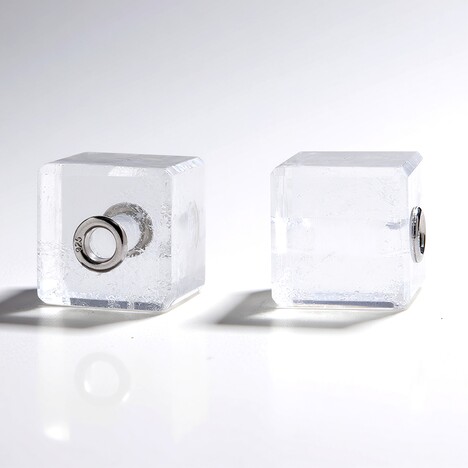 Ciondolo in argento con Quarzo Bianco (MONOSONO COLLECTION)