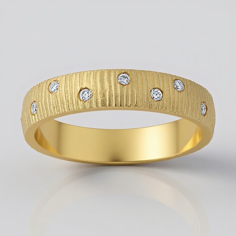 Anello in oro con Diamante SI2 (H)