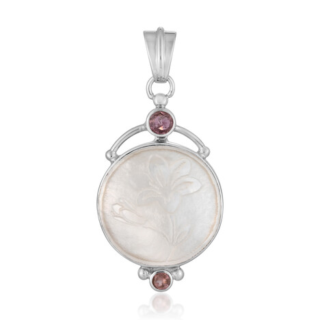 Ciondolo in argento con Madreperla (Bali Barong)