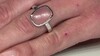 Zilveren ring met een Perzik Maansteen