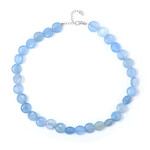 Collar en plata con Cuarzo agua