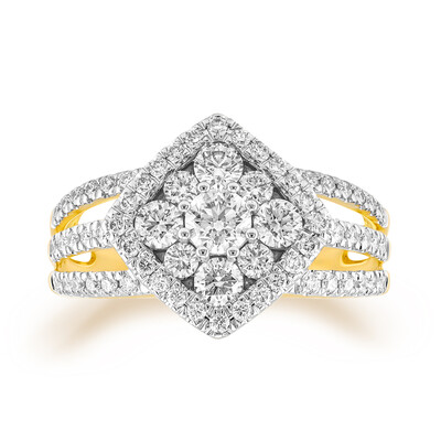 Anillo en oro con Diamante VVS1 (G) (Annette)