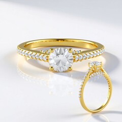 Anello in argento con Zircone (Adela Silber)