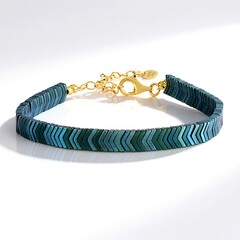 Bracciale in argento con Ematite Multicolore