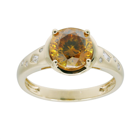 14K Sphalerite Gold Ring (CIRARI)