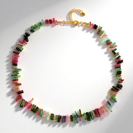 Collana in argento con Tormalina (Adela Silber)