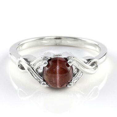 Cat´s Eye Scapolite Silver Ring