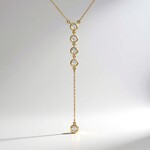 Collana in oro con Diamante I3 (H) (de Melo Gold)