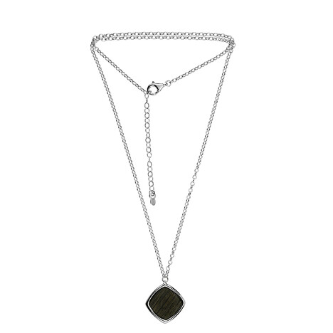 Mooreiche-Silberhalskette (dagen)