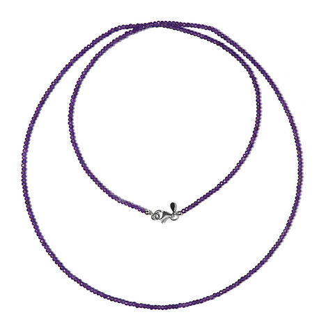 Collier en argent et Améthyste