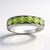Bague en argent et Vésuvianite