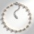 Bracciale in argento con Perla d'Acqua Dolce Bianca