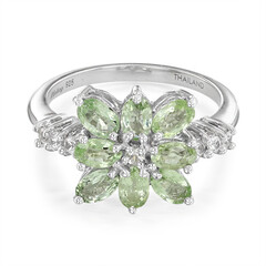 Paraiba-Turmalin-Silberring