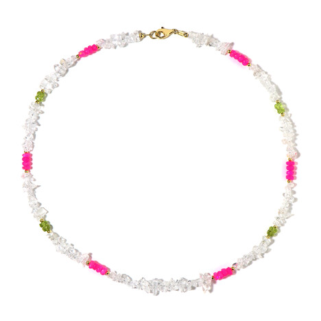 Collar en plata con Cuarzo blanco